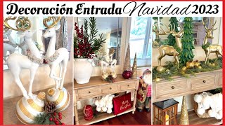 DECORACIÓN ENTRADA NAVIDAD 2023🎅DECORACIÓN NAVIDEÑA 2023  IDEAS PARA DECORAR NAVIDAD NAVIDAD 2023 [upl. by Anawal]