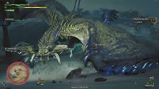 Monster Hunter Wilds Open Beta  Rey Dau Hunt  SnS Gameplay [upl. by Anwahsad]