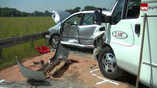 Schwerer Unfall auf der Warendorfer Straße [upl. by Elset]