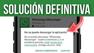 No se puede descargar la aplicación Play Store [upl. by Lein620]