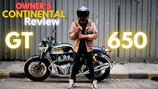 Continental GT 650 2023 Ownership Review  Pros and Cons ❤️🔥Worth Hai [upl. by Attenauq]