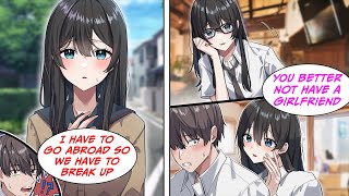 Manga Dub I reunite with my ex girlfriend and she still acts like were together RomCom [upl. by Bainter]