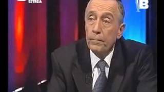 Bruno Nogueira Entrevista Professor Marcelo Rebelo de Sousa [upl. by Karame]