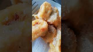 Delicious food SINAPOT banana fried shorts [upl. by Westfall]