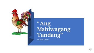 Ang Mahiwagang Tandang Talasalitaan Filipino 7 [upl. by Sauveur]