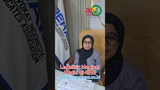 Legalisir Medical Gamca Wafid di Kedutaan UAE [upl. by Avera]