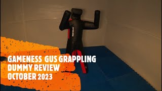 GAMENESS GUS GRAPPLING DUMMY REVIEW OCTOBER 2023 [upl. by Ophelia24]