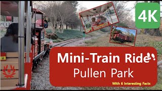 Pullen Park Miniature Train Ride 4K December 2020  What a Ride [upl. by Evslin]