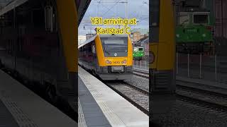 Y31 arriving at Karlstad C [upl. by Daggett]