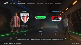 Ath Bilbao vs AZ Alkmaar⚽Europa League  2024 2025⚽My Predictions⚽Subscribe🙏✌️ [upl. by Yelyk]