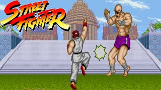 Street Fighter 1987  Arcade Longplay with Ryu [upl. by Jackie93]