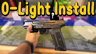 Installing Olight Osight on Ruger 57 with ADE Mount Red Dot on a Budget [upl. by Gow]