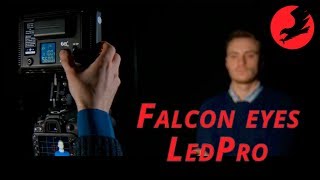 Обзор накамерных осветителей Falcon Eyes серии LedPro [upl. by Lrac]