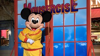 Mousercise Mickey at Disneyland After Dark 80s Nite [upl. by Lodovico]