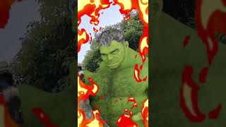 蒂法被绿巨人揍得很惨，所幸哥斯拉来了 進撃の巨人 hulk 正宗哥吉拉 attack vfx tifa [upl. by Garges]