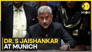 Munich Security Conference 2024 India is nonwest but not antiwest says EAM S Jaishankar  WION [upl. by Nowd]