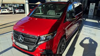 NEW Mercedes V 300d Avantgarde AMG Line 2025  Quick look [upl. by Milzie]