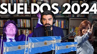 Marzo 2024  SUELDOS en Argentina ¿Tiene razón Milei o Cristina 💣 [upl. by Tynan]