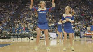 Firecrackers Jump Rope Team INCREDIBLE halftime show at Rupp Arena [upl. by Aletsirc996]