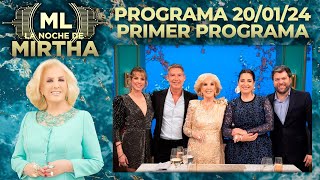 LA NOCHE DE MIRTHA  Programa 200124  PROGRAMA 01  PRIMER PROGRAMA DEL AÑO [upl. by Embry]