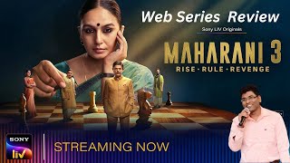 Maharani Season 3 web series Review  Huma Qureshi  Amit Sial  Vlogging with Rajesh G [upl. by Adnanref401]