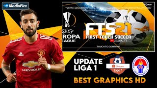 FTS 21 Mod Europa League Update Transfers 320MB Best Graphics [upl. by Onig206]