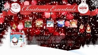 The Andrews Sisters  Let It Snow Let It Snow Let It Snow  Christmas Essentials [upl. by Budding]