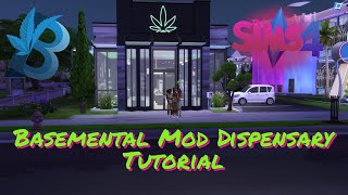 Sims 4  Basemental Drugs Mod Dispensary Tutorial [upl. by Arbe901]