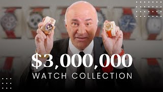 Kevin OLearys INSANE Watch Collection Rare and Exclusive Timepieces [upl. by Leahkim7]