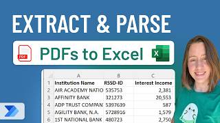 Get Data from PDFs and Send to EXCEL with Power Automate Desktop [upl. by Mezoff]