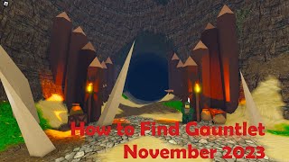 NOVEMBER 2023 How To Find Gauntlet in Port Fidelio  ROBLOX  Vesteria [upl. by Lasala]