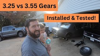 325 gears vs 355 gears Performance and Drivability Testing [upl. by Suhpesoj]