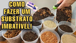 SUBSTRATO PARA PLANTAS ORNAMENTAIS  Receita Poderosa [upl. by Novahc]