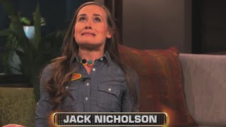 INCREDIBLE Jack Nicholson Impression  Celebrity Name Game [upl. by Mirilla]