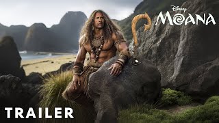 MOANA Live Action  Concept Trailer 2025 Dwayne Johnson Zendaya  Walt Disney Pictures [upl. by Ursola]