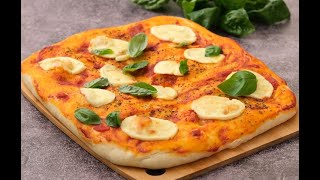 Impasto pizza Bonci come fare una pizza soffice e saporita con lievitazione 24h [upl. by Neelav]