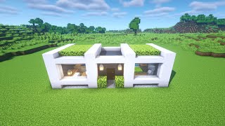 Minecraft KÜÇÜK MODERN EV YAPIMI 4  Minecraft Ev Yapımı [upl. by Itnavart]