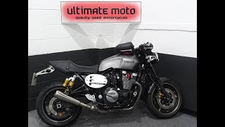 Yamaha XJR 1300 Café Racer  SC Project Style Exhaust  Walk Round Rev [upl. by Market793]