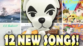 🎸 KK Slider Sings 12 ALL NEW SONGS In Animal Crossing New Horizons 20 [upl. by Ariat150]