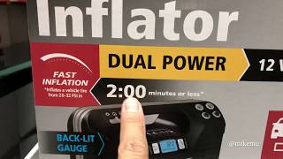 Bonaire Dual Power Inflator Pump from Costco  First Look [upl. by Berkley]