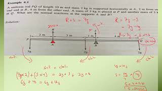 Moment Questions A Levels Physics Lecture 36 [upl. by Ahsiuqet]