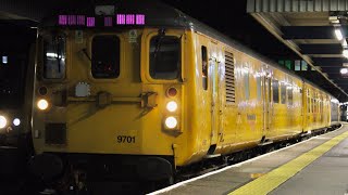 Colas rail freight class 37 37057 departs Southampton Central bound for reading triangle 260824 [upl. by Eleonore]