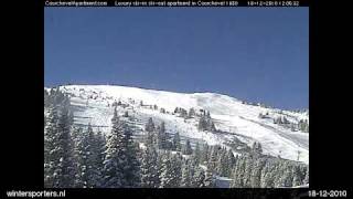 Les Trois Vallées Courchevel webcam time lapse 20102011 [upl. by Eidaj]