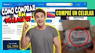 🤔💵Cómo COMPRAR en Walmart ONLINE de forma SEGURA 📱😲 Compré un CELULAR [upl. by Buseck88]