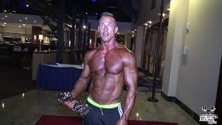 Jeremy Decker  New IFBBPL Pro  2018 NPC North Americans [upl. by Eniamsaj]