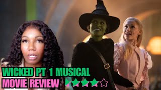 Wicked Part 1 Movie Review  Cynthia Erivo  Ariana Grande  Jon M Chu  The Wizard of Oz [upl. by Sidoney688]