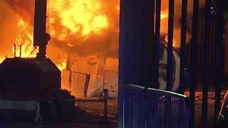 BREAKING Leicester City Owner’s Helicopter Crashes In King Power Car Park After Match  27102018 [upl. by Bensen]