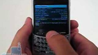 RIM BlackBerry Curve 8300 Review [upl. by Norvan580]