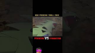 Ash pikachu troll face 😈😈  pokemon pokeamv trending shorts viral [upl. by Yraeg]