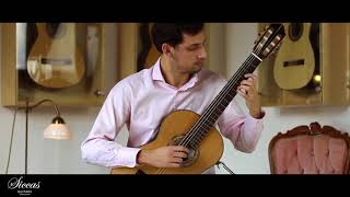 André Ferreira plays JS Bach  Cello Suite No6 Allemande on a Kris Barnett 2018 [upl. by Ednalrym854]